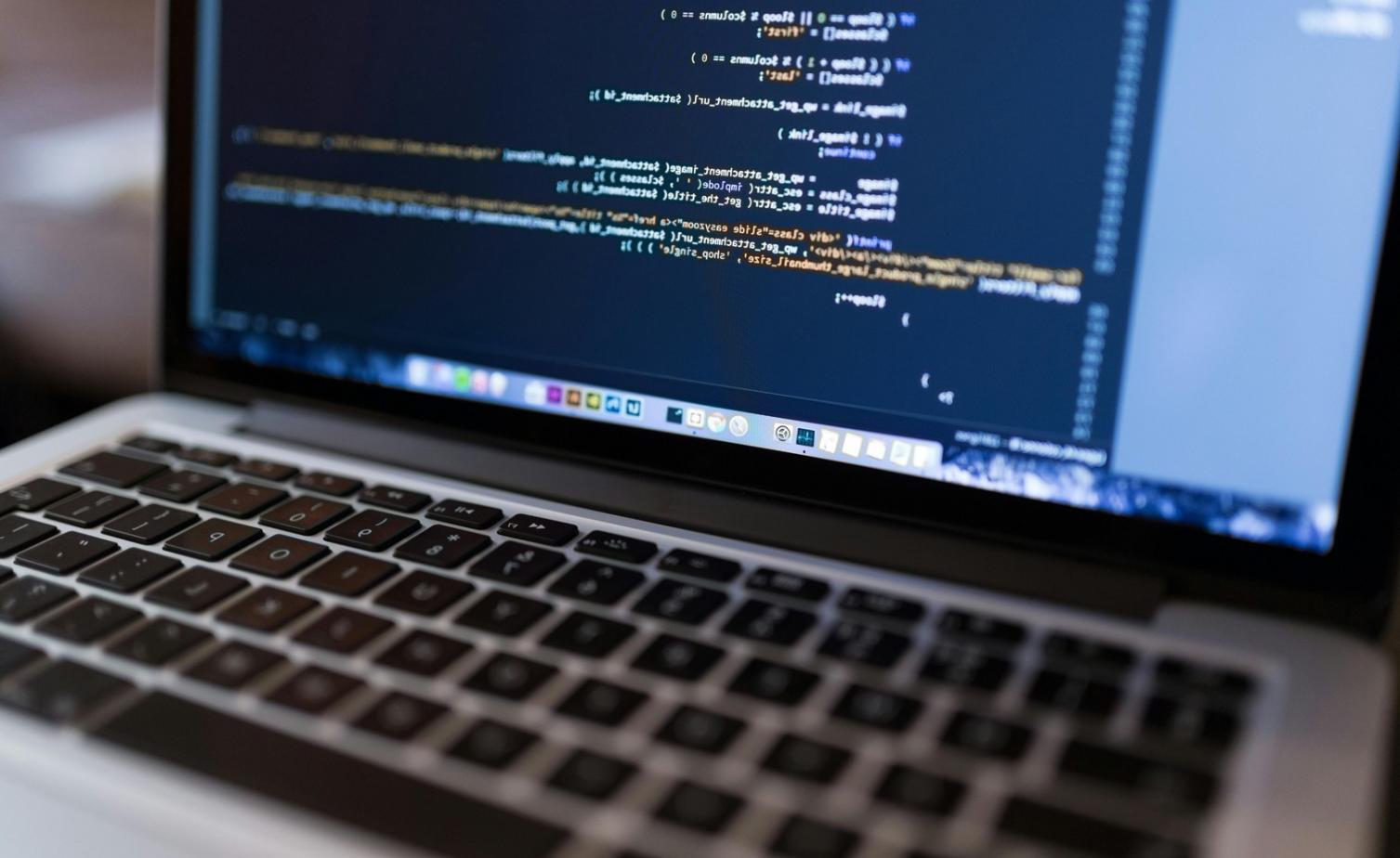 Team members working together on software development project